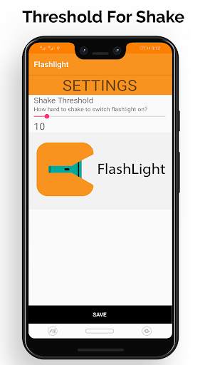 Shake Flashlight Free – Turn ON/OFF Flashlight screenshot 3