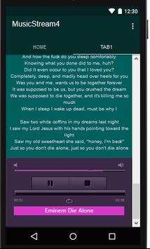 Eminem Music Player & Lyrics screenshot 2