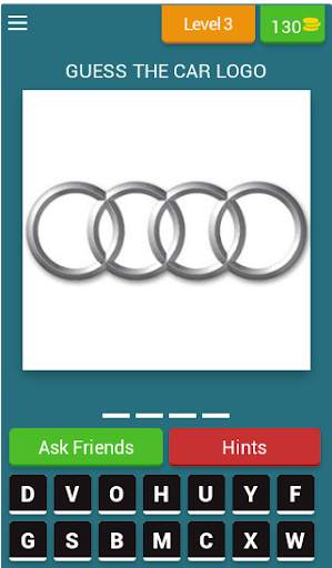 Car logo game screenshot 2