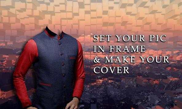 Modi Jacket Photo Frame Editor screenshot 2
