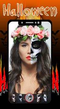Halloween Makeup Camera Editor screenshot 1