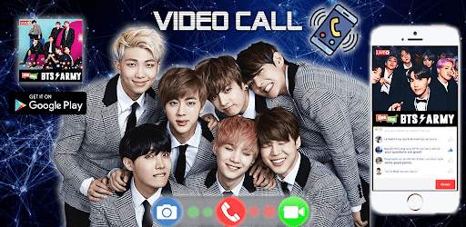 BTS Video Call Me- Call With BTS Idol Prank Kpop screenshot 1