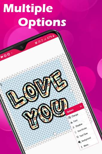 Animated Gliter Text Sticker Maker for WA screenshot 1