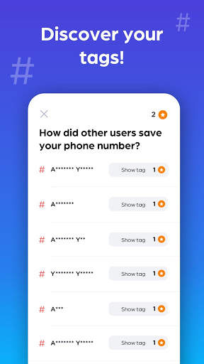 Caller ID: Tags  screenshot 2