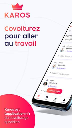 Karos - covoiturage quotidien screenshot 1