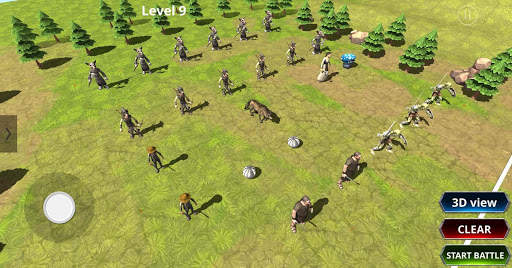 Amazing Epic Clash Battle Simulator screenshot 1