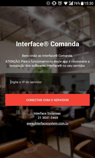 Interface Comanda Mobile screenshot 1