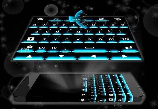 Neon Theme Keyboard Phone screenshot 2