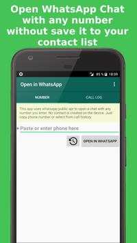 Number for Whatsapp screenshot 1