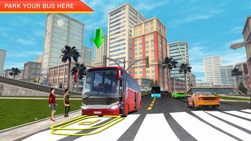 Modern City Bus Driving Game screenshot 1