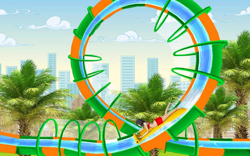 Water Slide Game 3D: Uphill Rush Water screenshot 4