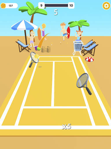 Tennis Bouncing Master 3D screenshot 14