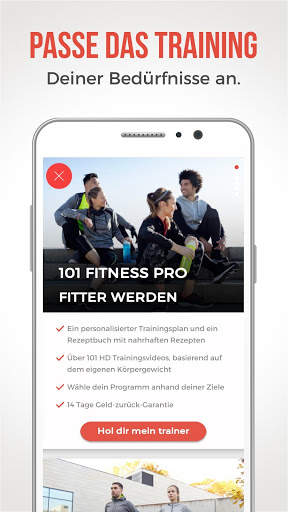 101 Fitness - Mein Persönlicher workout programm screenshot 4