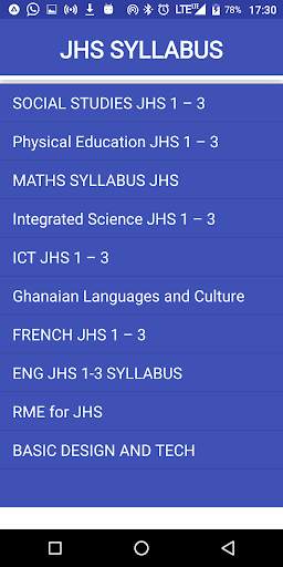 GES SYLLABUS 2019 скриншот 5