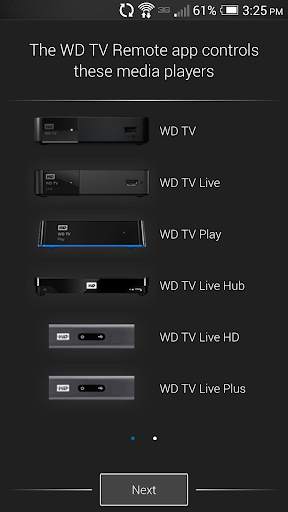 WD TV Remote screenshot 1