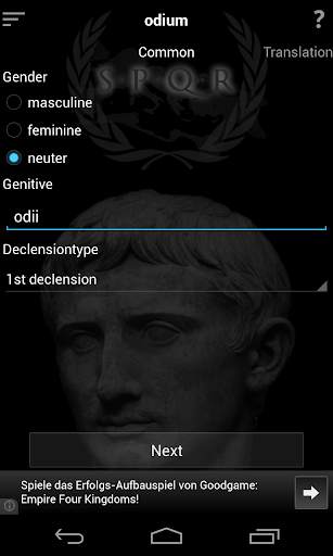 Latin Trainer screenshot 3