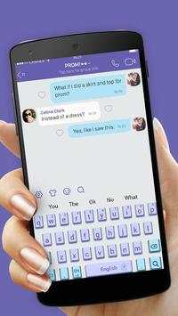 Keyboard Theme for Viber Messenger screenshot 3