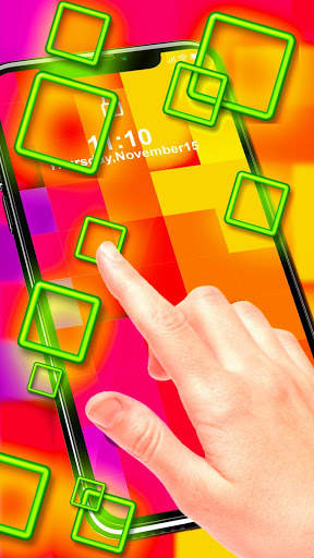 Color Block APUS Live Wallpaper screenshot 2