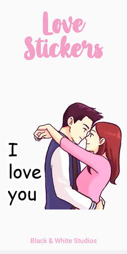 Cute Couple (Love) Stickers Fo screenshot 1
