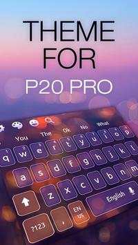 Keyboard Theme for P20 Pro screenshot 1