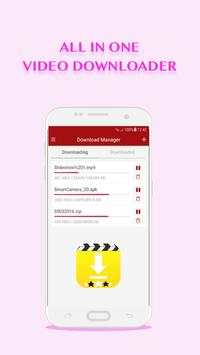 Video downloader master - Download for insta & fb screenshot 2