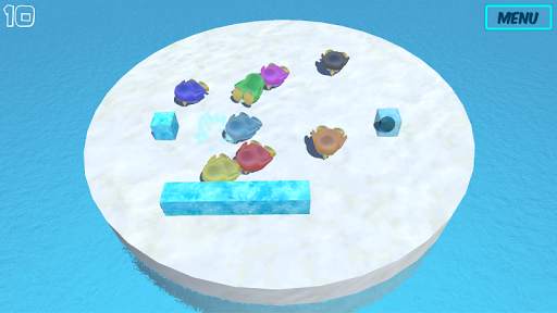 Penguin Battle Royale - 3D Free Penguins Pet Game screenshot 4