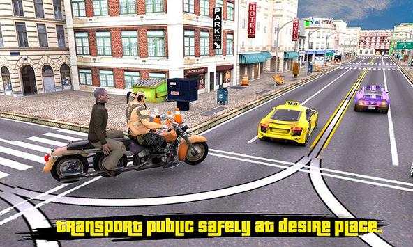 Bike Bus Driving in the Big City screenshot 4