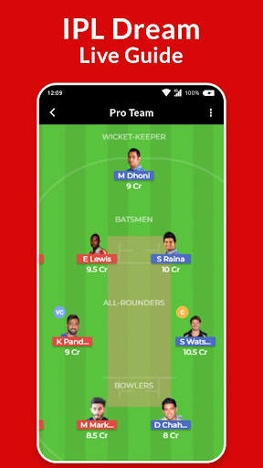 Dream Team 11 - My dream Team 11- Prediction Guide screenshot 1