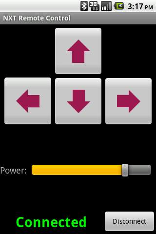 NXT Remote Control screenshot 1