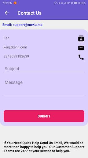 Me4U - Chat Shop Send and Receive Money instantly screenshot 15