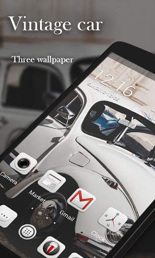 Vintage car Go Launcher Theme screenshot 1