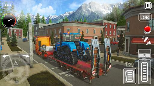 Farmer Driving Tractor Games screenshot 2