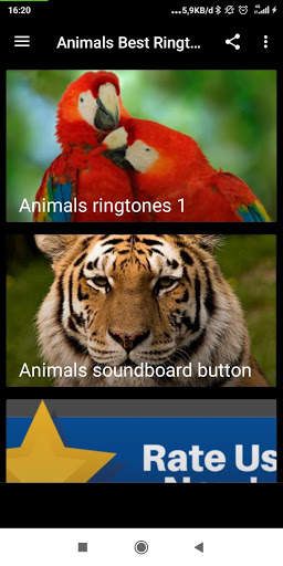 Animals ringtones screenshot 1