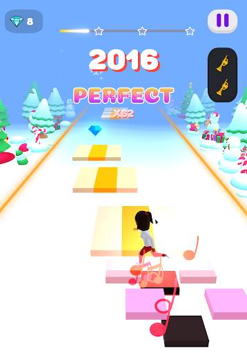 Melody Run - Cute Popcat Music screenshot 8