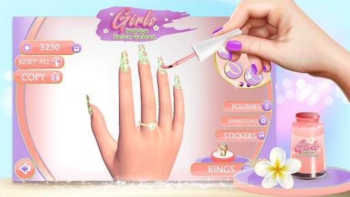 Girls Nail Spa Salon Games screenshot 3
