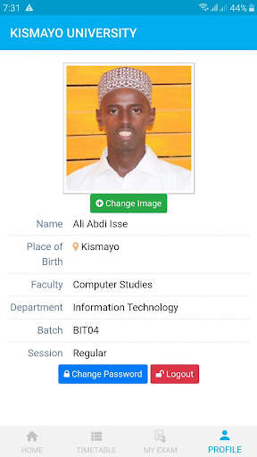 KISMAYO UNIVERSITY screenshot 1