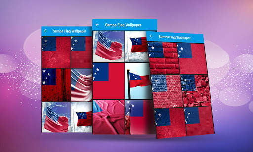 Samoa Flag Wallpaper screenshot 2
