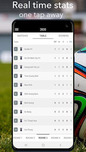 Live Football - V-League Vietn screenshot 2