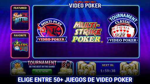 Video Poker by Ruby Seven screenshot 1