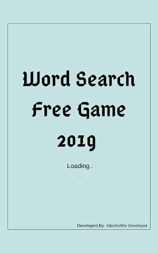 Word Search Free Game 2019 screenshot 7