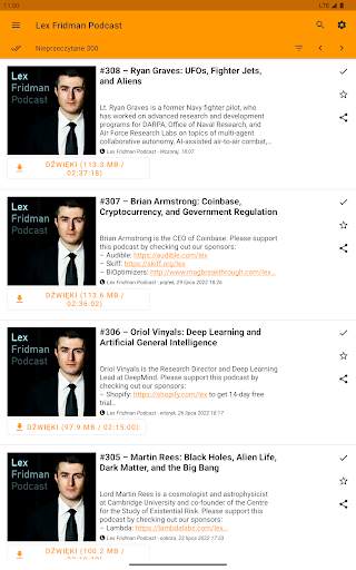 Czytnik RSS w trybie offline screenshot 2