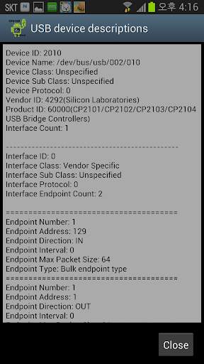 USB Serial Terminal Lite screenshot 4