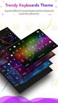 Neon Blue Keyboard screenshot 2