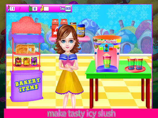 School Cafe Cash Register Girl screenshot 5