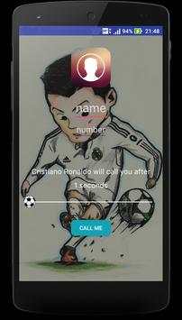Ronaldo Fake Call screenshot 4