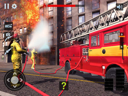 Real Fire Truck Simulator 2020: City Rescue Driver screenshot 5