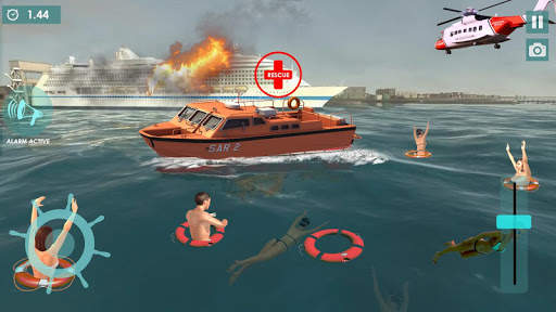 Ship Games Rescue Ship Simulat screenshot 4