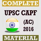 UPSC CAPF (AC) Exam 2016 1.0