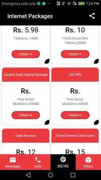 All Mobilink Packages screenshot 4