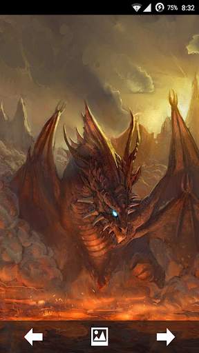 Dragon HD Live Wallpapers screenshot 4